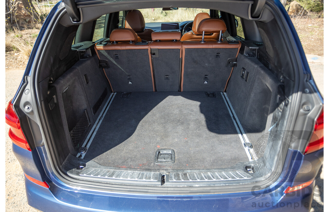 06/2018 BMW X3 M40i (AWD) MY18 G01 4d Wagon Phytonic Blue Metallic Turbo 3.0L