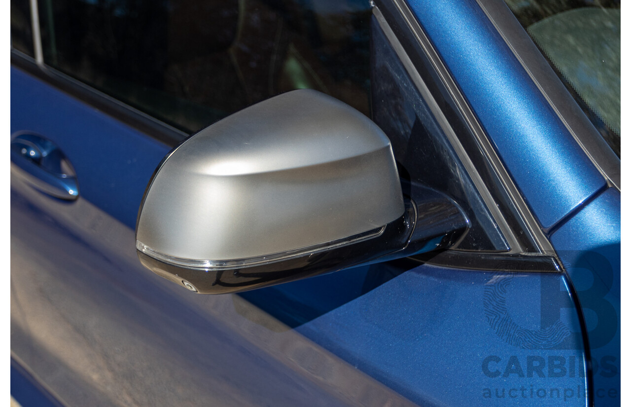 06/2018 BMW X3 M40i (AWD) MY18 G01 4d Wagon Phytonic Blue Metallic Turbo 3.0L