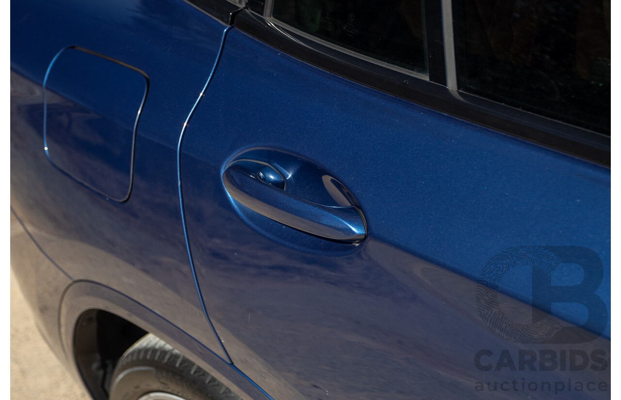 06/2018 BMW X3 M40i (AWD) MY18 G01 4d Wagon Phytonic Blue Metallic Turbo 3.0L