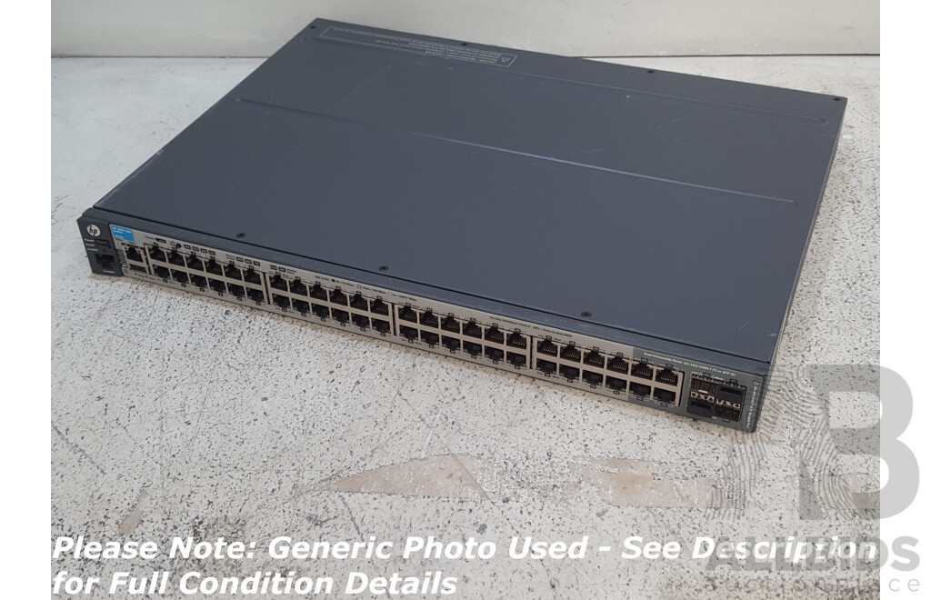 HP (J9728A) 2920-48G 48-Port Managed Gigabit Switch