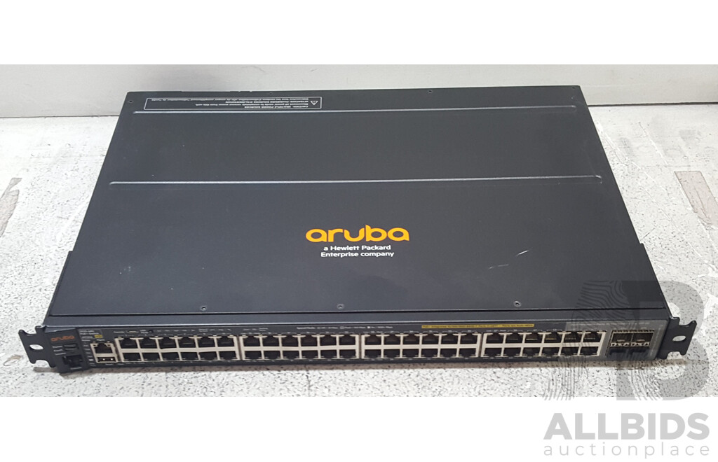 Aruba (J9729A) 2920-48G PoE+ 48-Port Gigabit Ethernet Switch