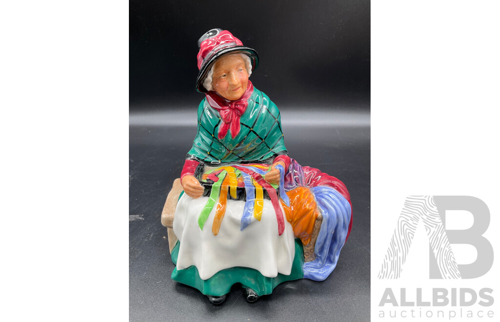 Royal Doulton Figurine - SILKS and RIBBONS HN2017