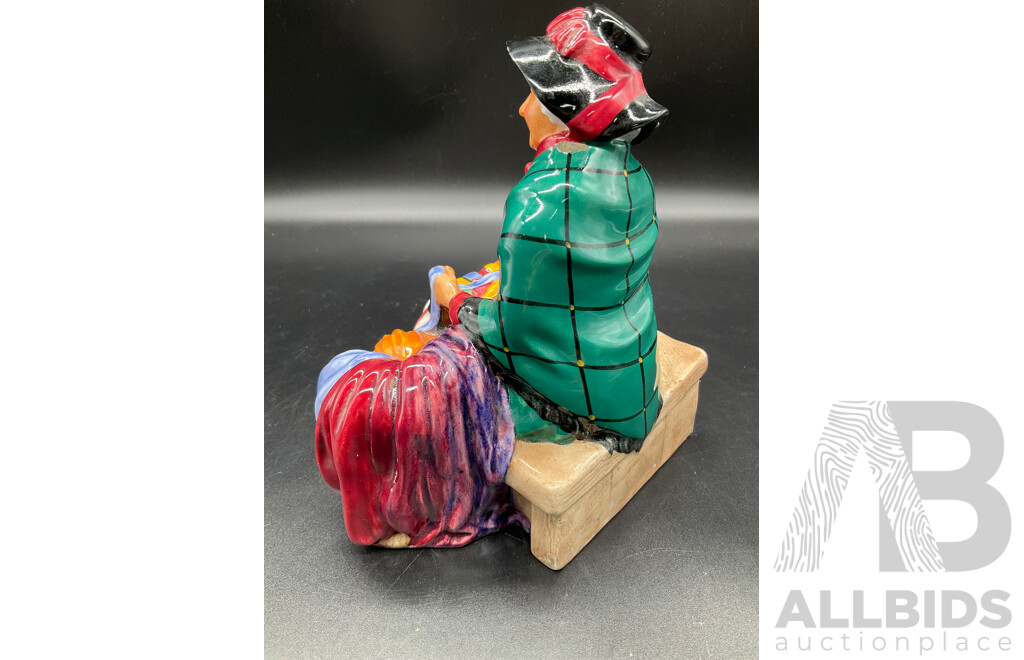 Royal Doulton Figurine - SILKS and RIBBONS HN2017