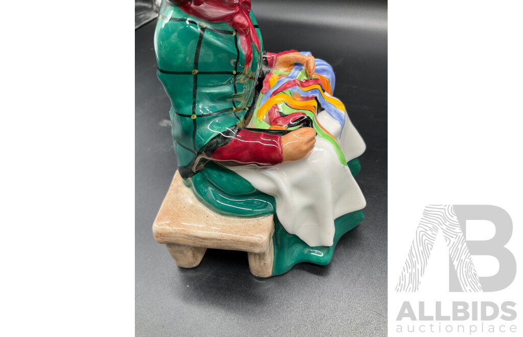 Royal Doulton Figurine - SILKS and RIBBONS HN2017