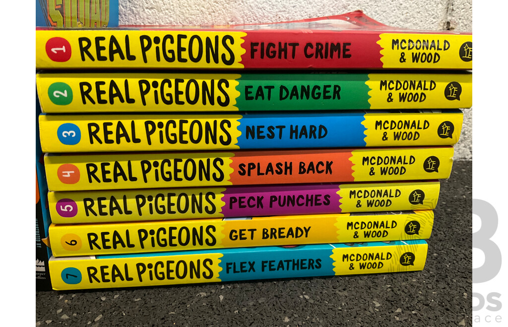 Huge Collection of Kids Books, Including Diary of a Wimpy Kid, David Walliams, Anh Do, the Storey Treehouse, Real Pigeons and More