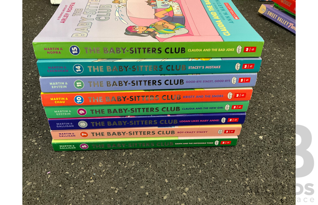 Huge Collection of Kids Books, Including the Book of Taylor Swift, ELLA Diaries, the Baby Sitters Club and More