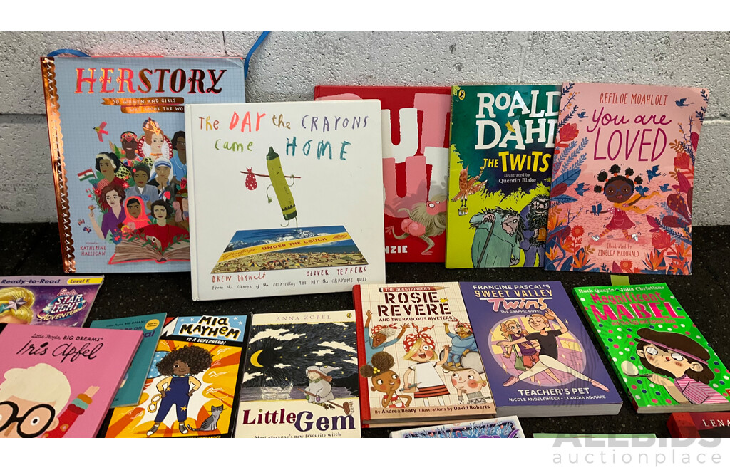 Huge Collection of Kids Books, Including the Book of Taylor Swift, ELLA Diaries, the Baby Sitters Club and More