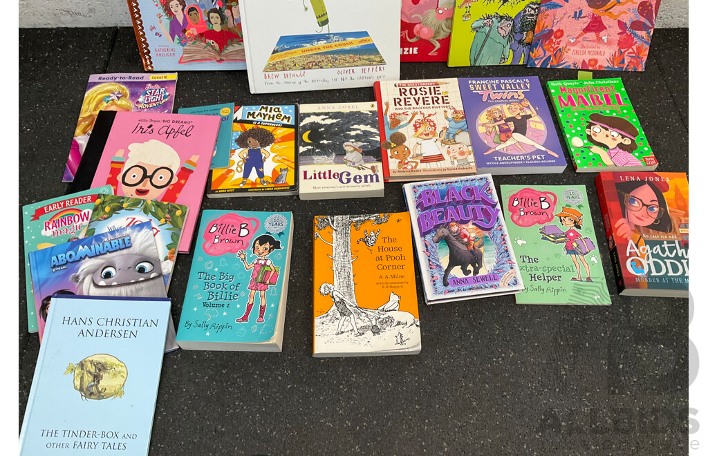 Huge Collection of Kids Books, Including the Book of Taylor Swift, ELLA Diaries, the Baby Sitters Club and More