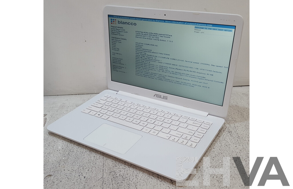 ASUS (F402B) AMD A9 (9400) Radeon R5, 5 Compute Cores 2C+3G 2.40GHz CPU 14-Inch Laptop