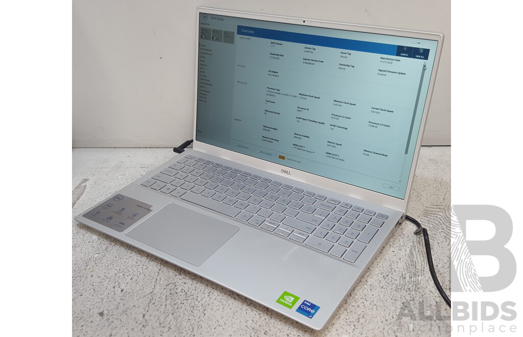 Dell Inspiron 5502 11th Gen Intel Core i7 (1165G7) 2.80GHz-4.70GHz 4-Core CPU 15.6-Inch FHD Laptop