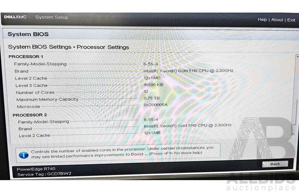 Dell EMC PowerEdge R740 Dual Intel Xeon GOLD (5118) 2.30GHz-3.20GHz 12-Core CPU 2RU Server W/ 192GB DDR4