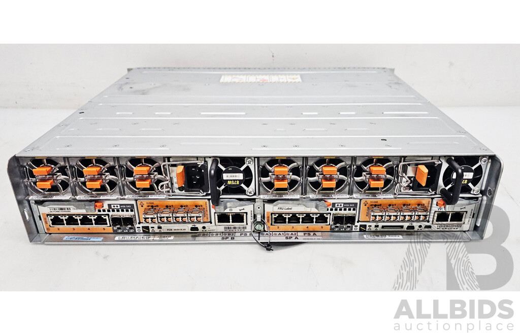 EMC (BPE25) 25 Bay Hard Drive Array W/ Controller Modules