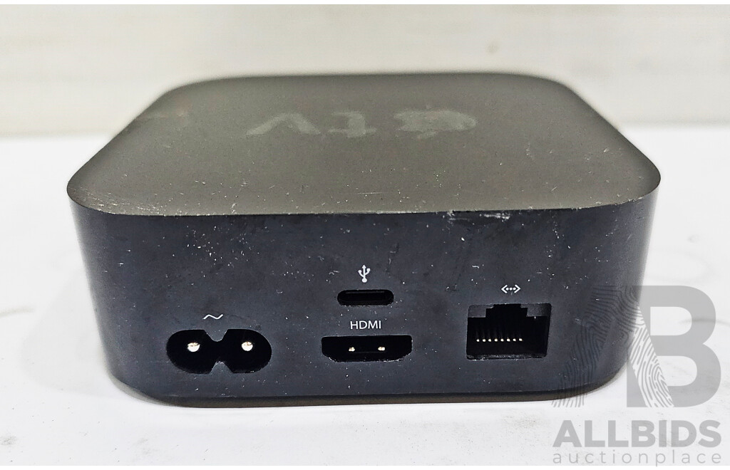 Apple TV (A1625) 4th Generation HD Media Streamer - Lot of Three