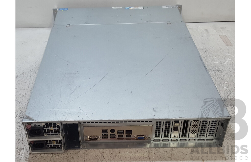 Xenon Radon Duo R1470 Dual Intel Xeon (E5-2620 v2) 2.10GHz-2.60GHz 6-Core CPU 2RU Server w/ 32GB DDR3