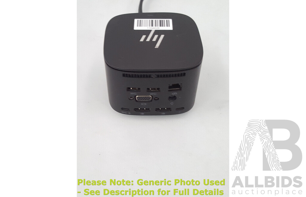 HP (HSN-IX01) Thunderbolt Dock 230W G2 w/ Power Adapter