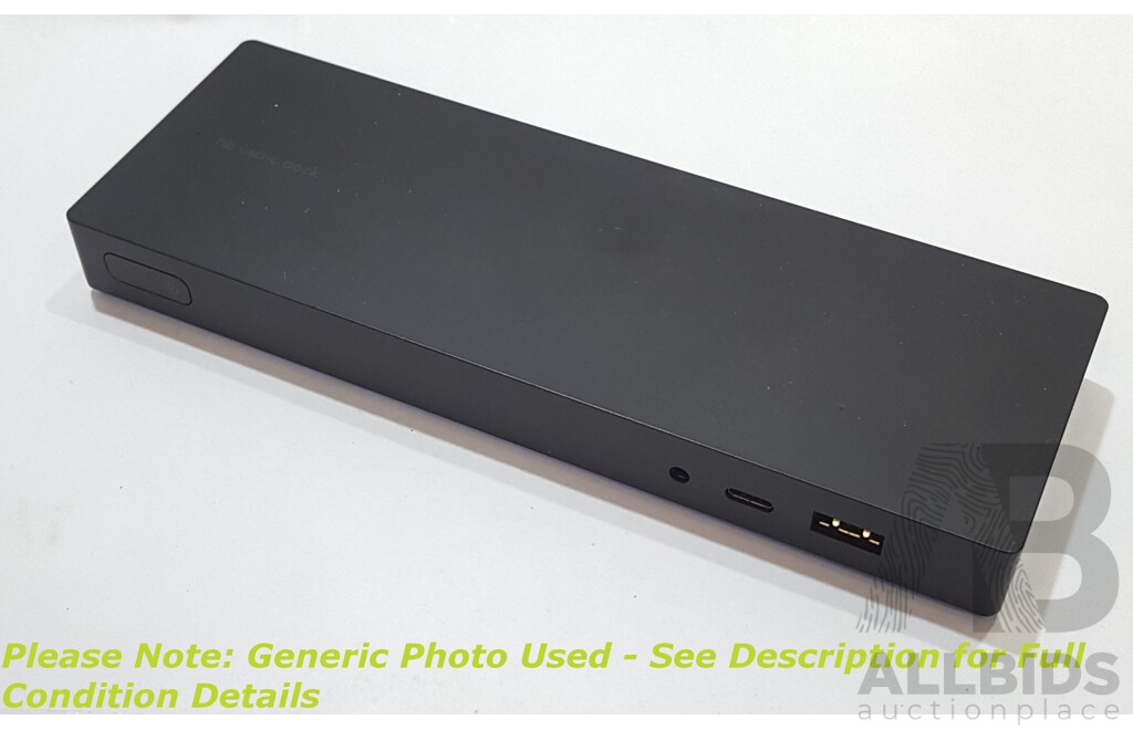 HP (HSTNH-U601) USB-C Dock G4