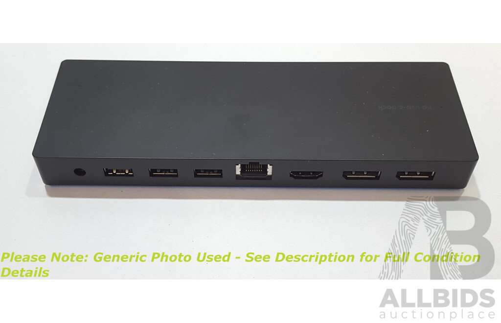 HP Elite (HSTNH-U601) USB-C Dock G3