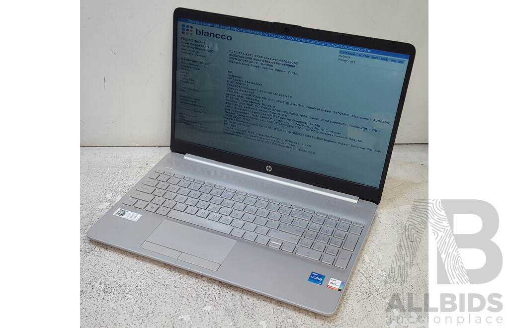 HP (15s-du3586TU) 11th Gen Intel Core i5 (1135G7) 2.40GHz-4.20GHz 4-Core CPU 15.6-Inch Laptop