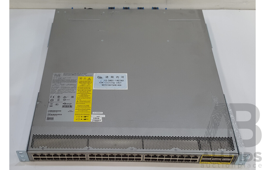 Cisco (N3K-C3172TQ-10GT) Nexus 3172TQ 48-Port 10GBase-T Switch