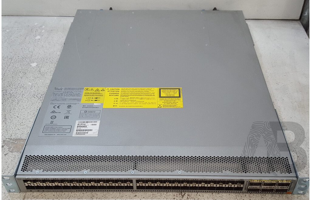 Cisco Nexus (N9K-C9372PX-E) 48-Port 1/10G SFP+ Switch