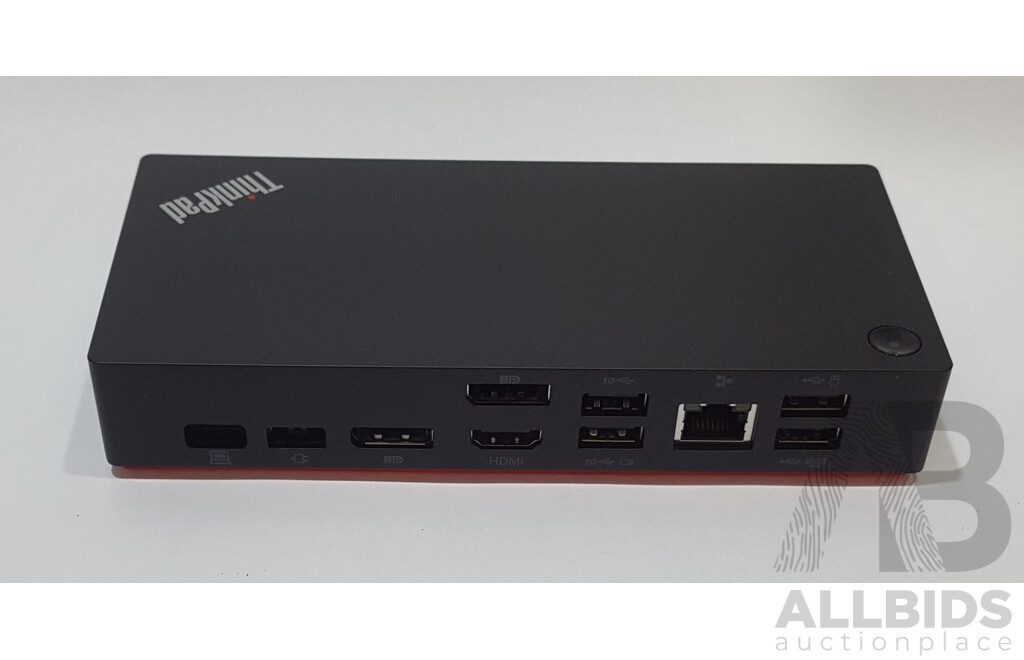 Lenovo (40AY0090AU) ThinkPad Universal USB-C Dock w/ Power Supply *Brand New