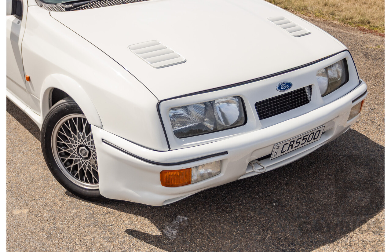 01/1986 Ford Sierra RS Cosworth 2d Coupe Diamond White Turbo 2.0L