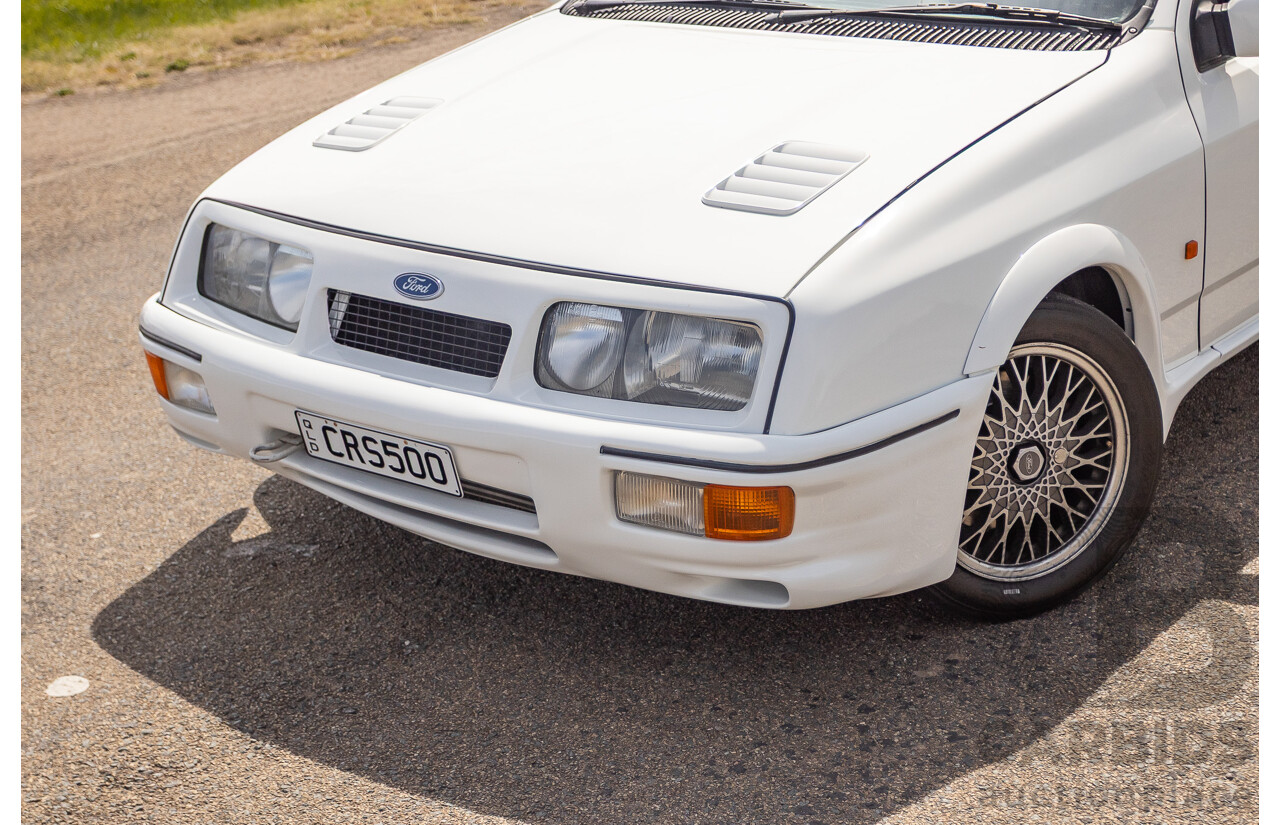 01/1986 Ford Sierra RS Cosworth 2d Coupe Diamond White Turbo 2.0L