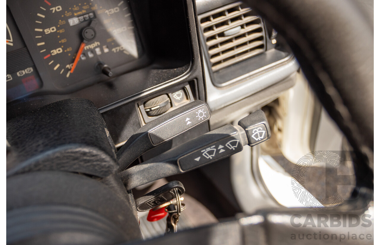 01/1986 Ford Sierra RS Cosworth 2d Coupe Diamond White Turbo 2.0L