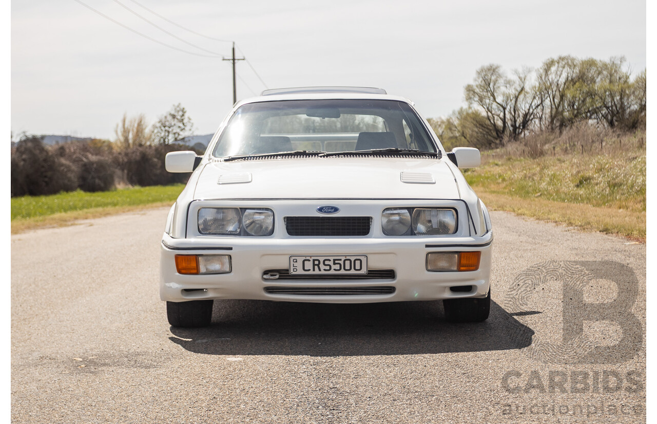 01/1986 Ford Sierra RS Cosworth 2d Coupe Diamond White Turbo 2.0L