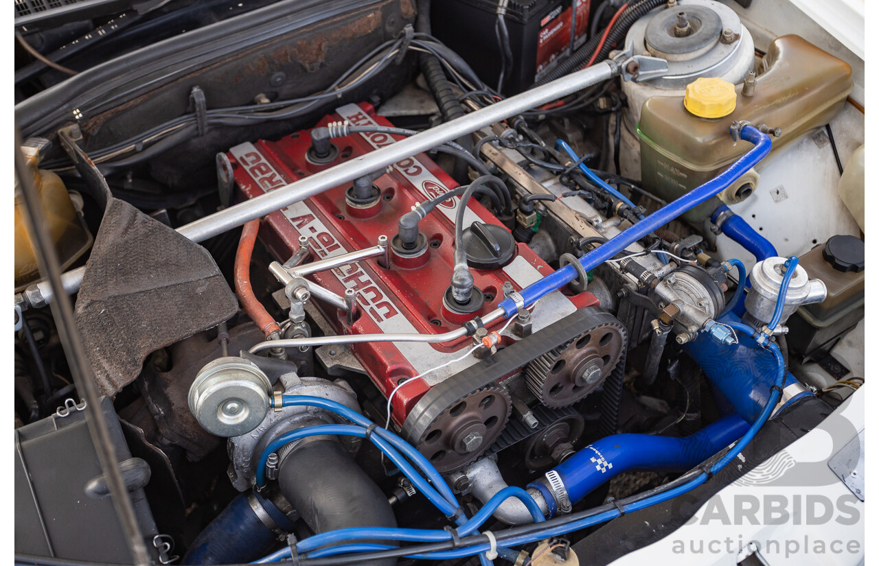 01/1986 Ford Sierra RS Cosworth 2d Coupe Diamond White Turbo 2.0L