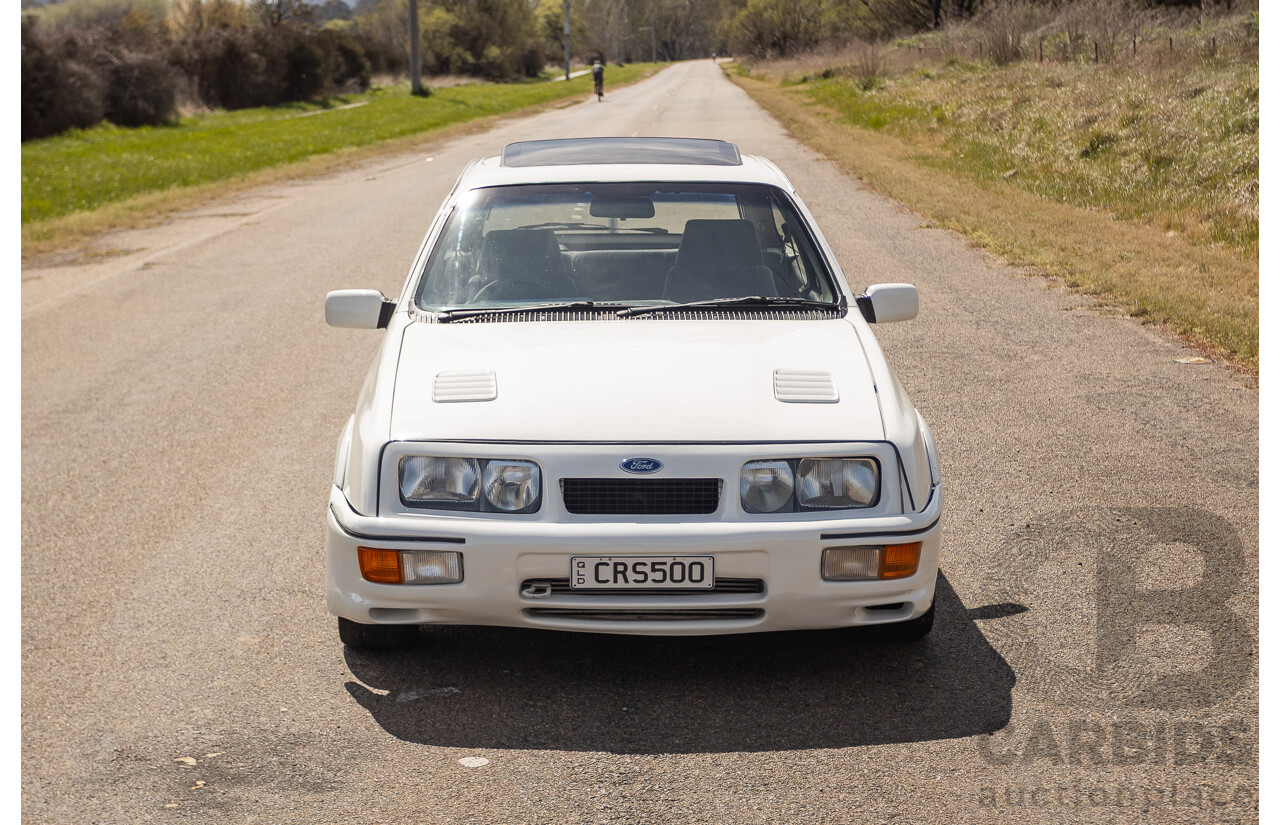 01/1986 Ford Sierra RS Cosworth 2d Coupe Diamond White Turbo 2.0L