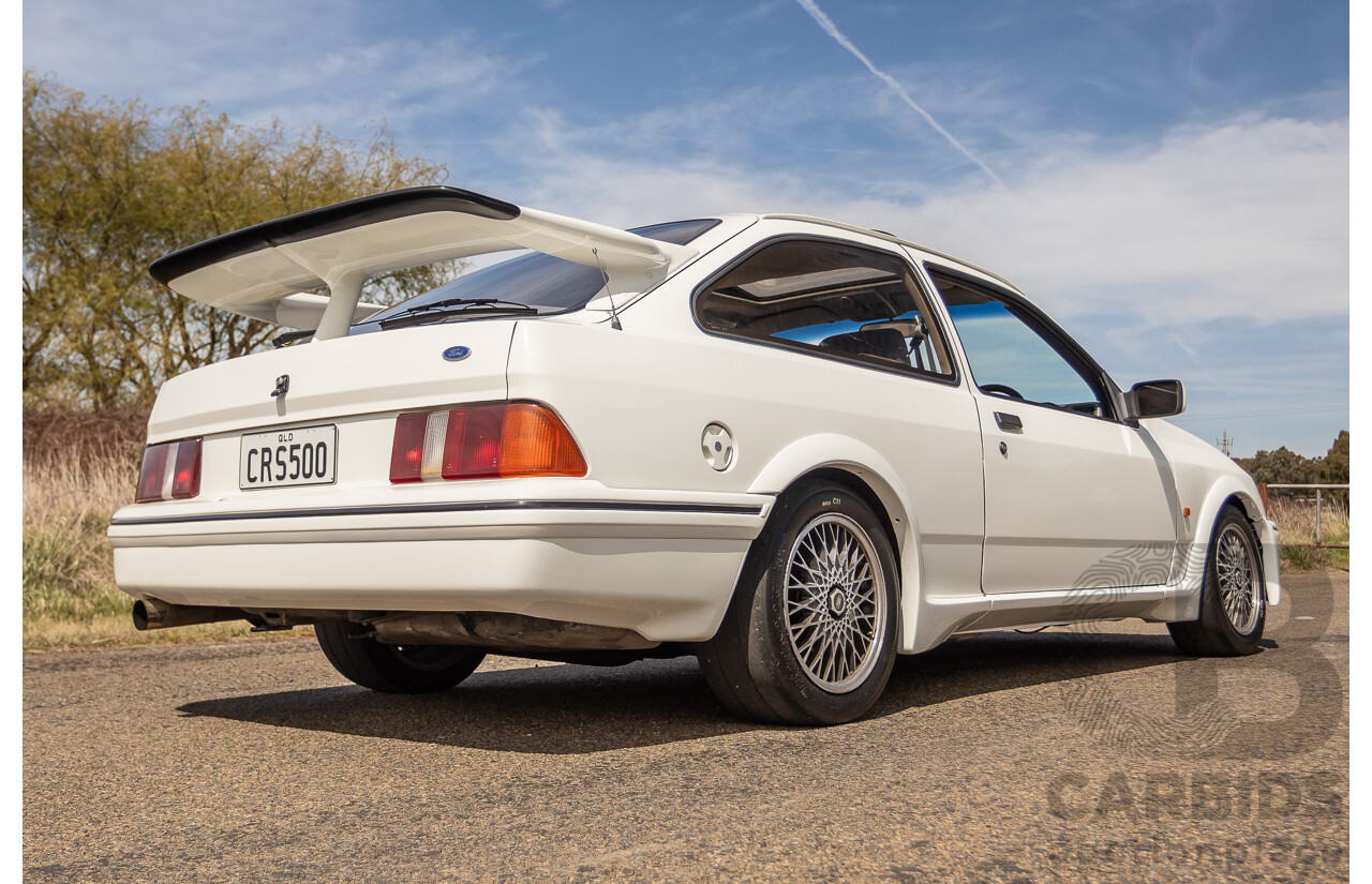 01/1986 Ford Sierra RS Cosworth 2d Coupe Diamond White Turbo 2.0L