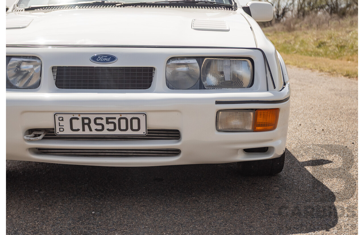 01/1986 Ford Sierra RS Cosworth 2d Coupe Diamond White Turbo 2.0L