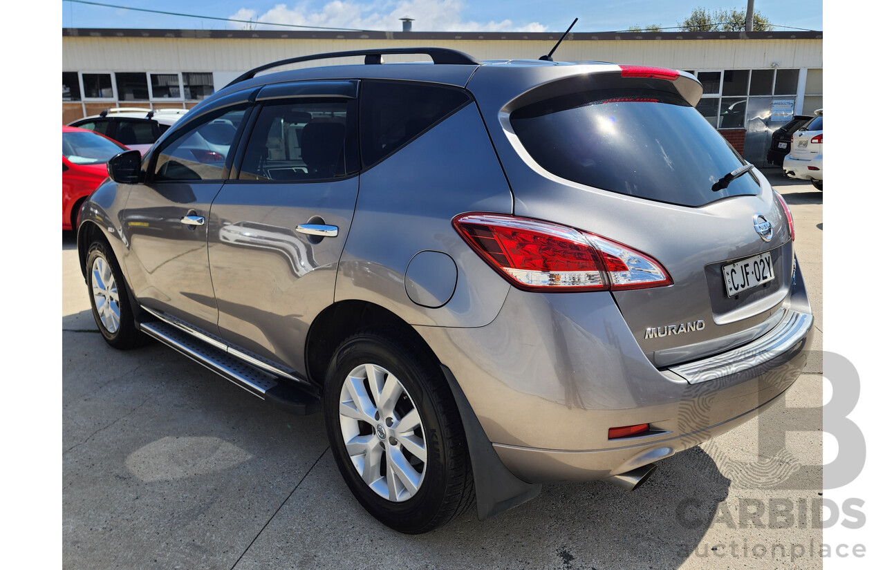 10/2012 Nissan Murano ST Z51 MY12 4d Wagon Grey 3.5L