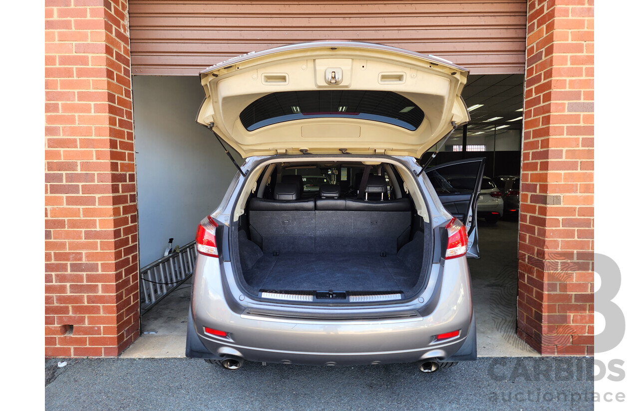 10/2012 Nissan Murano ST Z51 MY12 4d Wagon Grey 3.5L