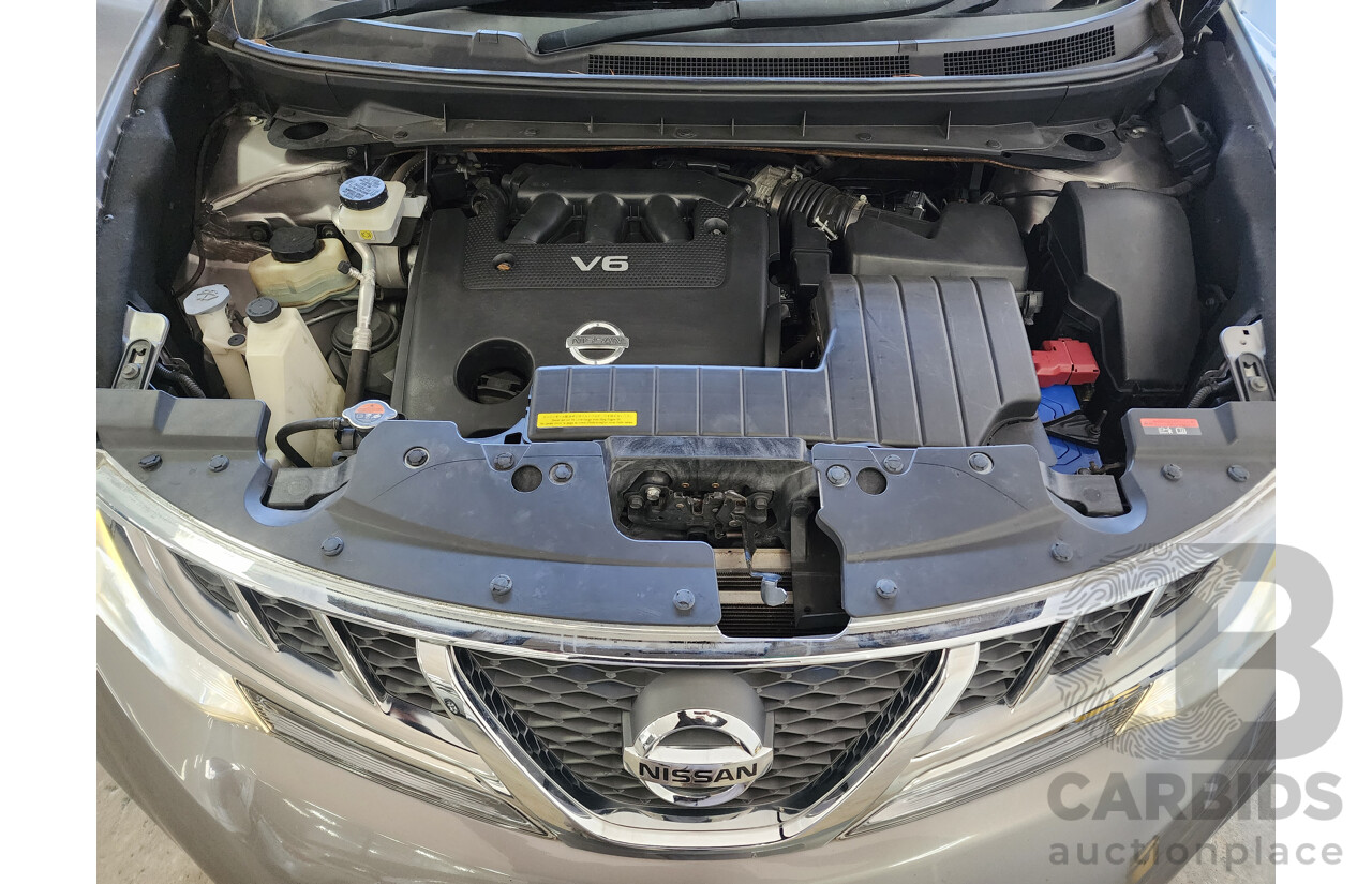 10/2012 Nissan Murano ST Z51 MY12 4d Wagon Grey 3.5L