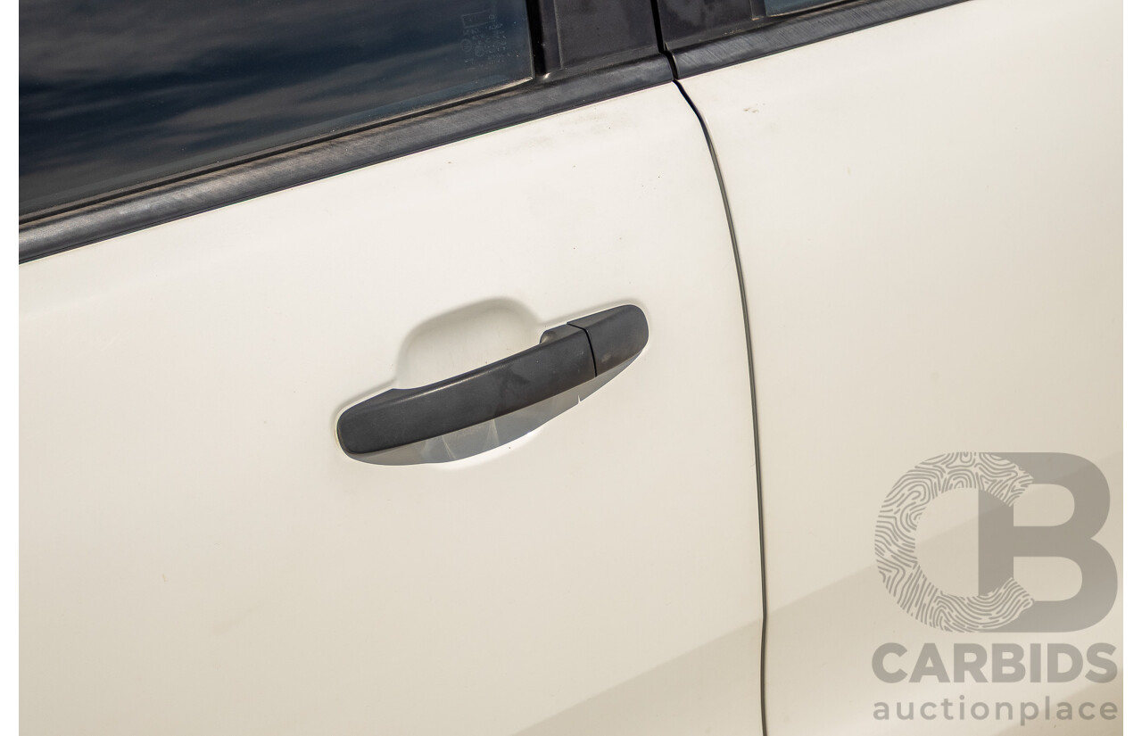 01/2016 Ford Ranger XLS 3.2 (4x4) PX MKII Dual Cab Utility White Turbo Diesel 3.2L
