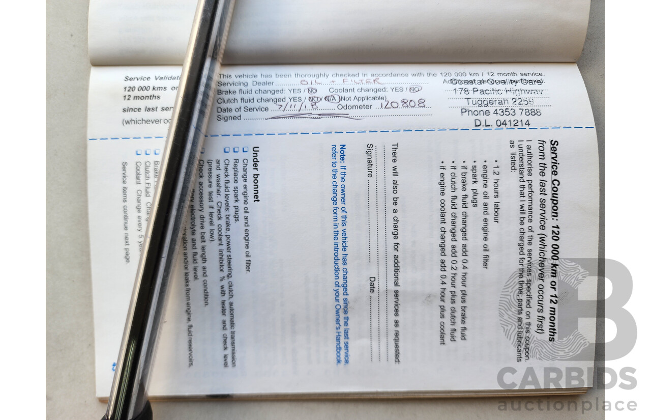 2/2005 Holden Statesman V6 WL 4d Sedan White 3.6L