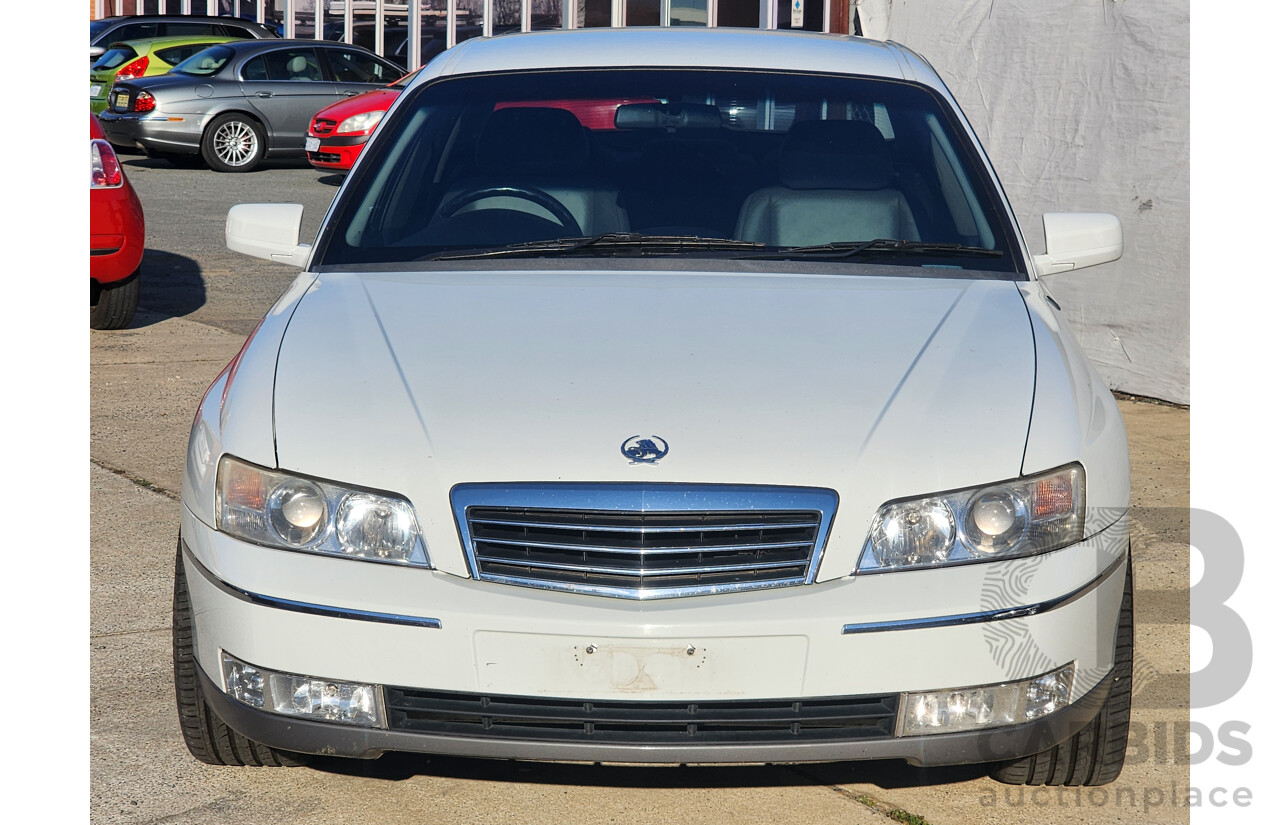2/2005 Holden Statesman V6 WL 4d Sedan White 3.6L