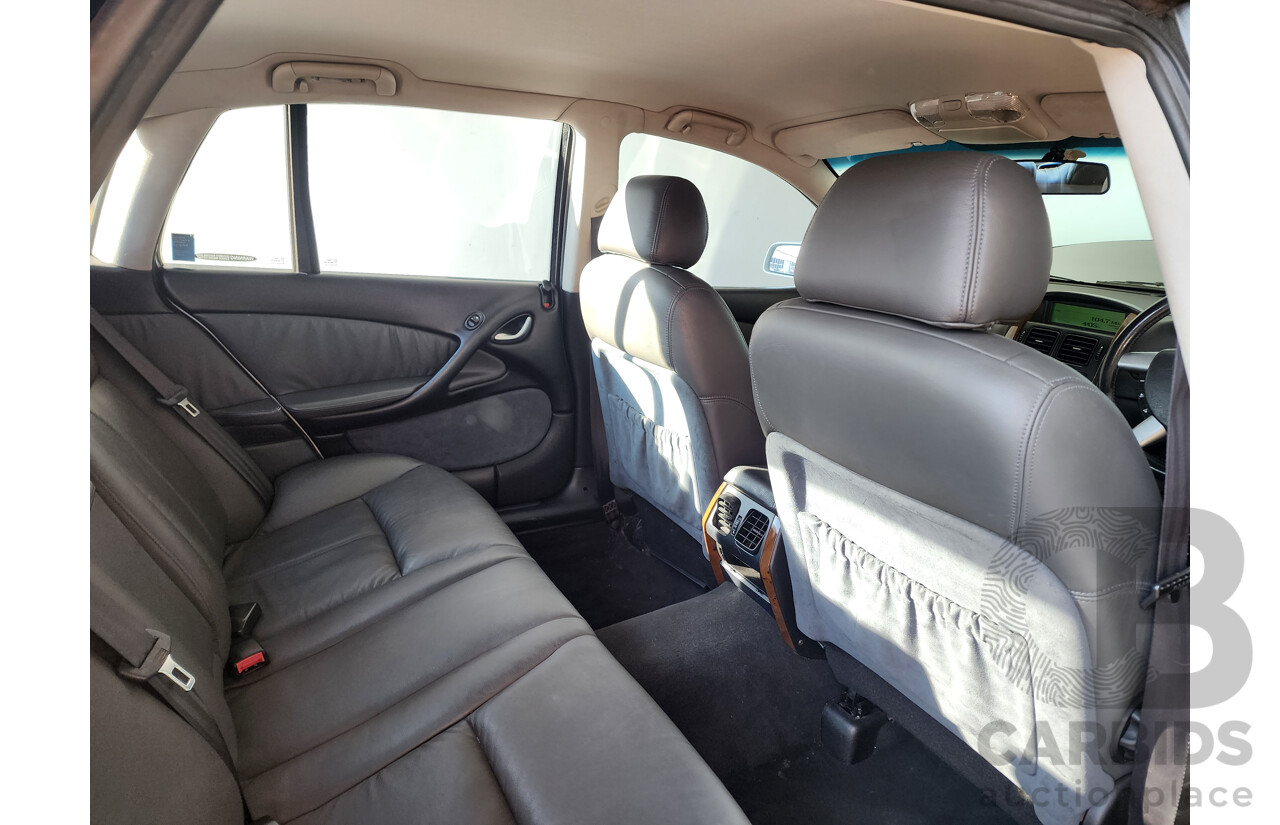 2/2005 Holden Statesman V6 WL 4d Sedan White 3.6L