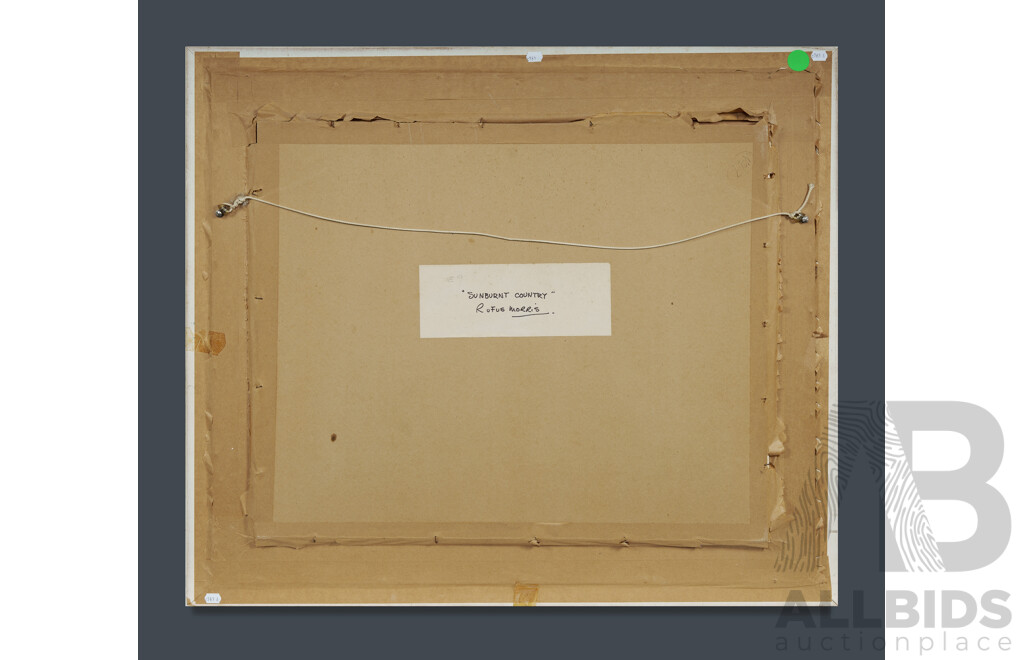 MORRIS, Rufus (1907-1982) 'Sunburnt Country' W/Clr 