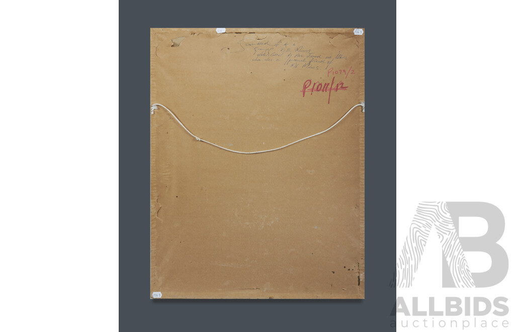 MINNS, Benjamin E (1864-1937) Sunlit Trees W/Clr 