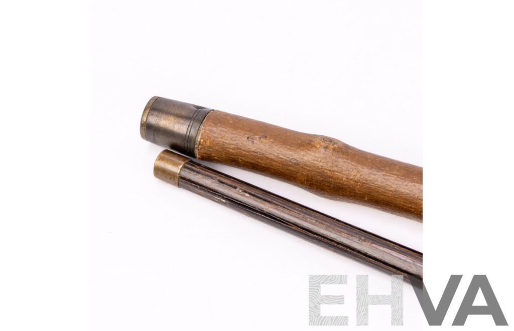 Two Vintage Walking Sticks Comprising - Lot 1625716 | EHVA