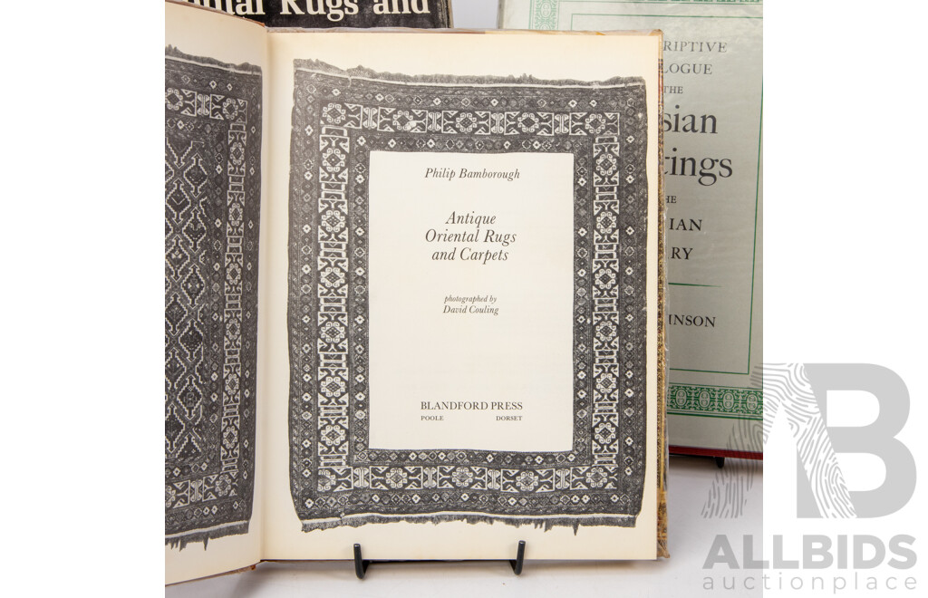 Collection of Vintage Books on Persian Art and Oriental Rugs & Carpets (4)