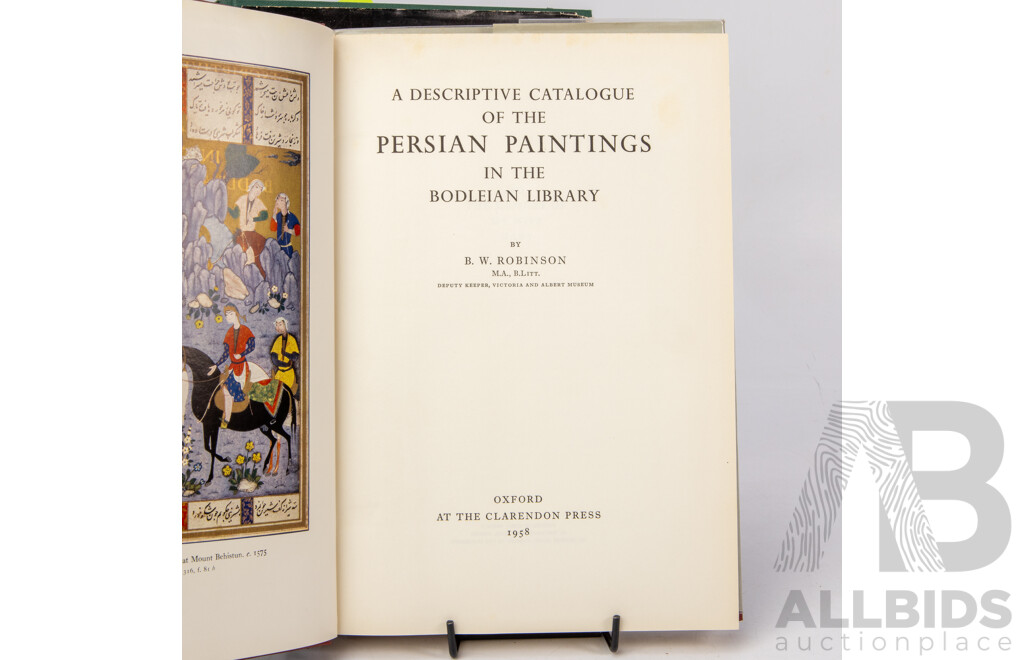 Collection of Vintage Books on Persian Art and Oriental Rugs & Carpets (4)