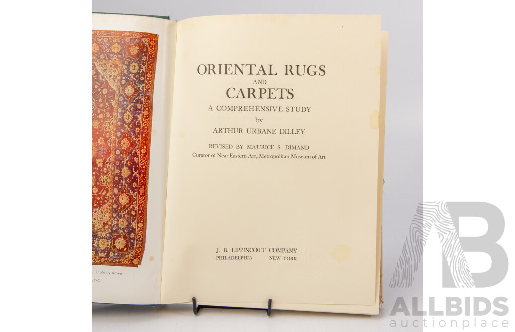 Collection of Vintage Books on Persian Art and Oriental Rugs & Carpets (4)