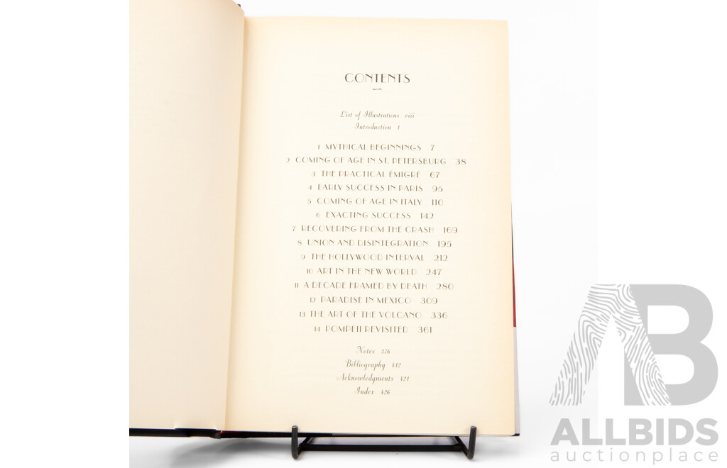 Laura Claridge, (20th Century, American), Tamara De Lempicka: a Life of Deco and Decadence, Hard Cover First Edition Critical Biography, Published by Bloomsbury (2000)
