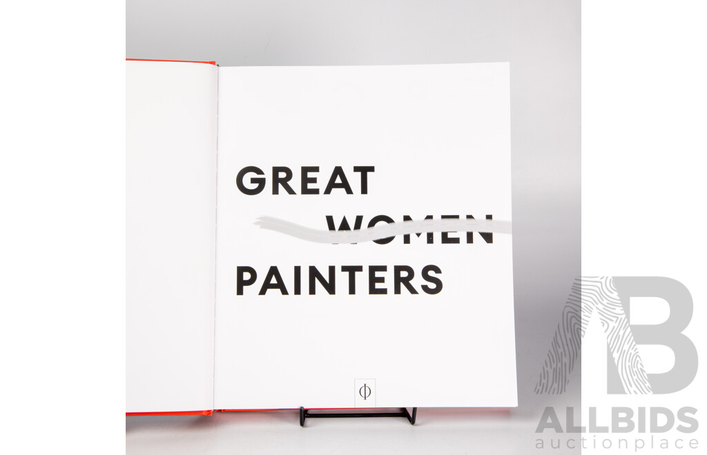 Excellent Condition Copy of Great Women Painters, Published in 2022 by Phaidon, 29 x 25 cm (dimensions)