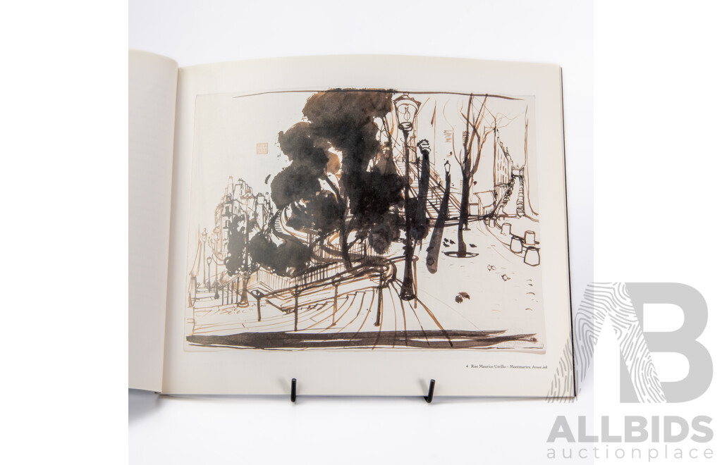 Brett Whiteley, (20th Century, Australian, 1939 - 1992),  Paris ‘Regard De Côté’ (1990), Australian Galleries Publication, 24 x 29 cm (dimensions)