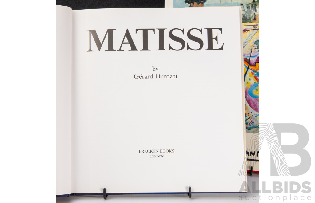 Wonderful Collection of Art Books Featuring Monet, Matisse, Kadinsky and Rembrandt (4)